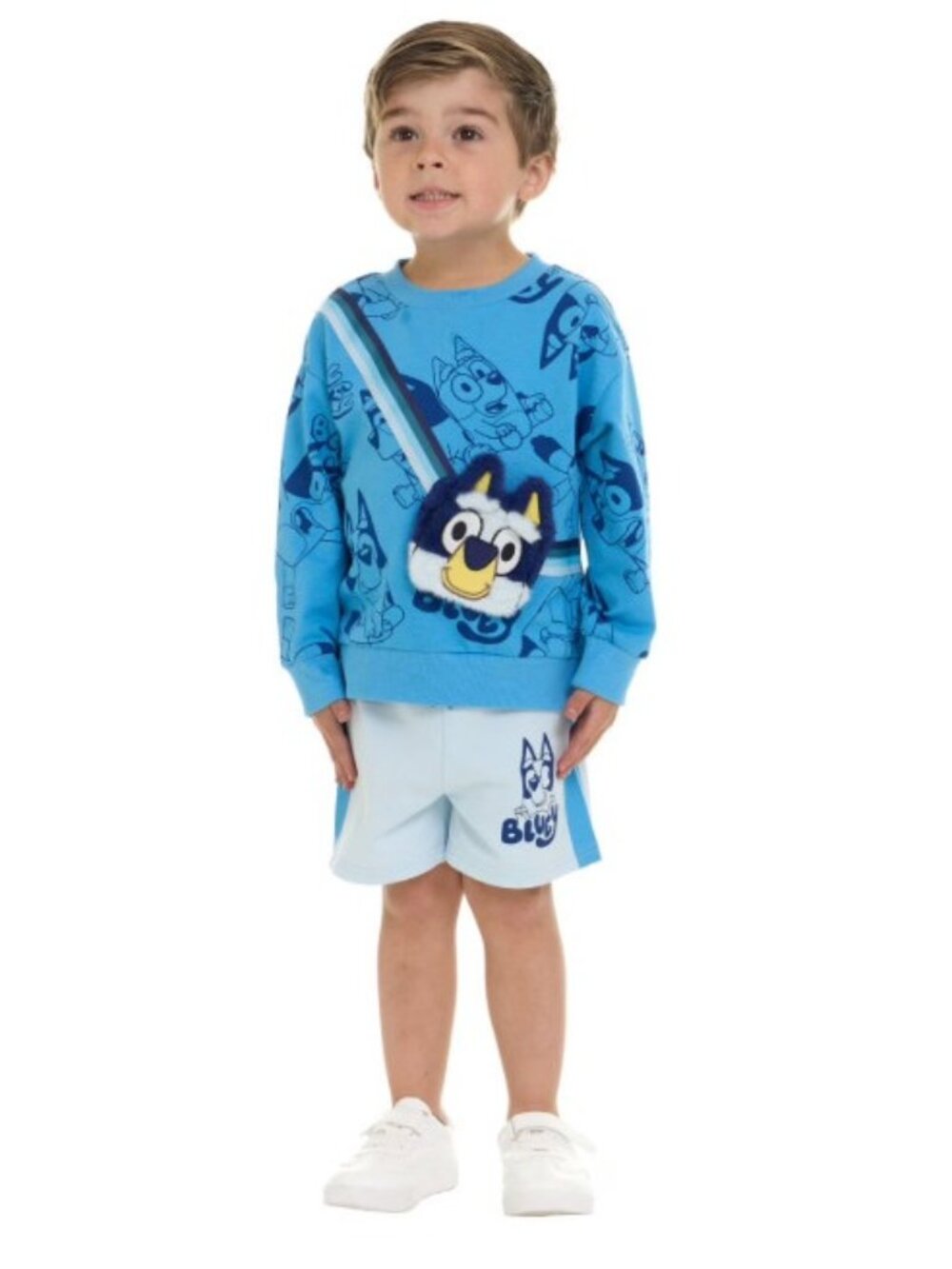 Character Toddler Boys Sweatshirt and Short Set-Size 18 Months-NWT